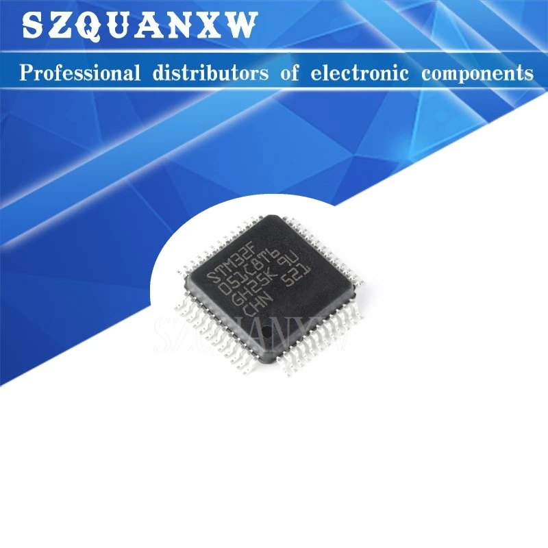 

(1piece) 100% New STM32F051C8T6 STM32F 051C8T6 QFP-48 Chipset