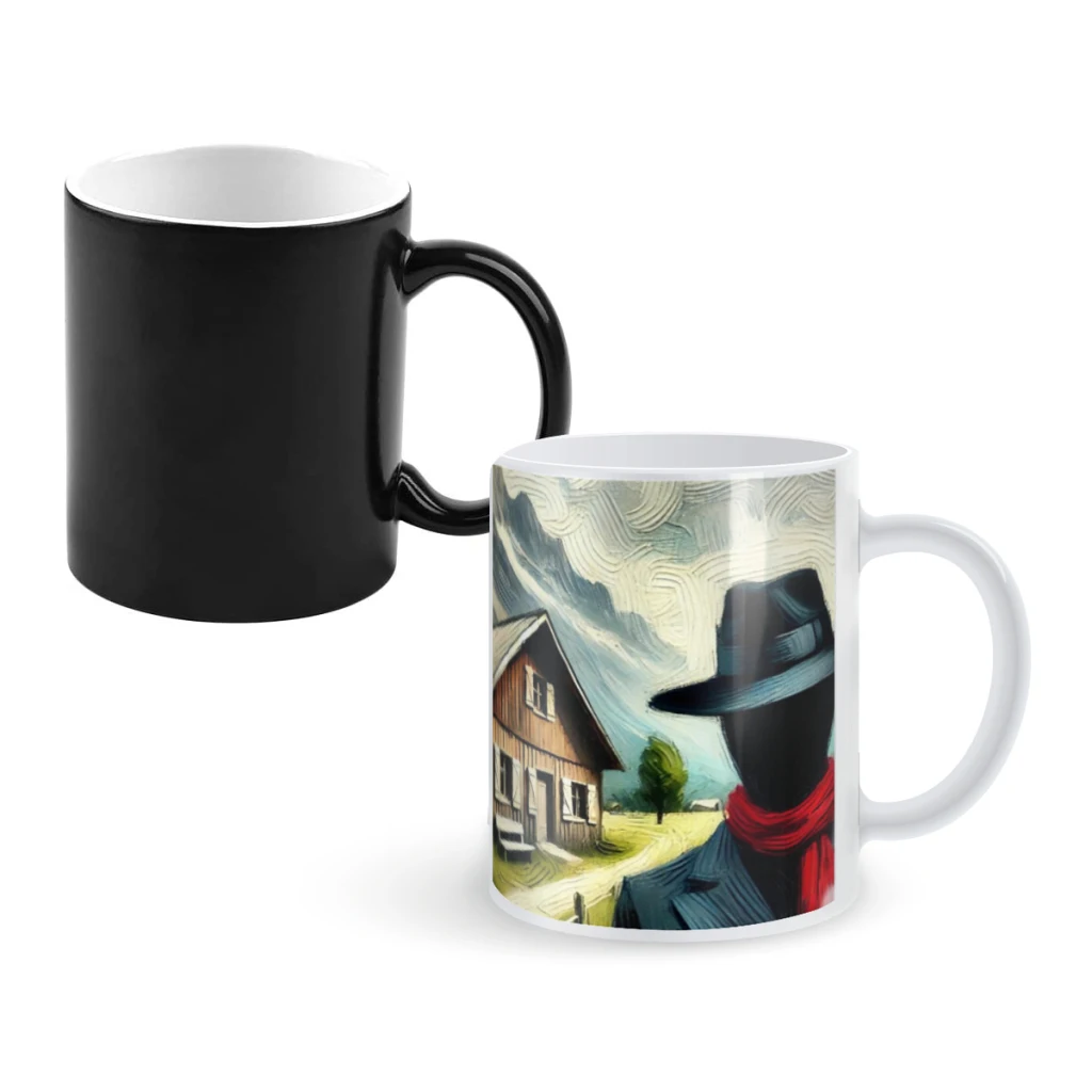 

The Forgotten RefugeCoffee Mugs And Mug Creative Color Change Tea Cup Ceramic Milk Cups Novelty Gifts