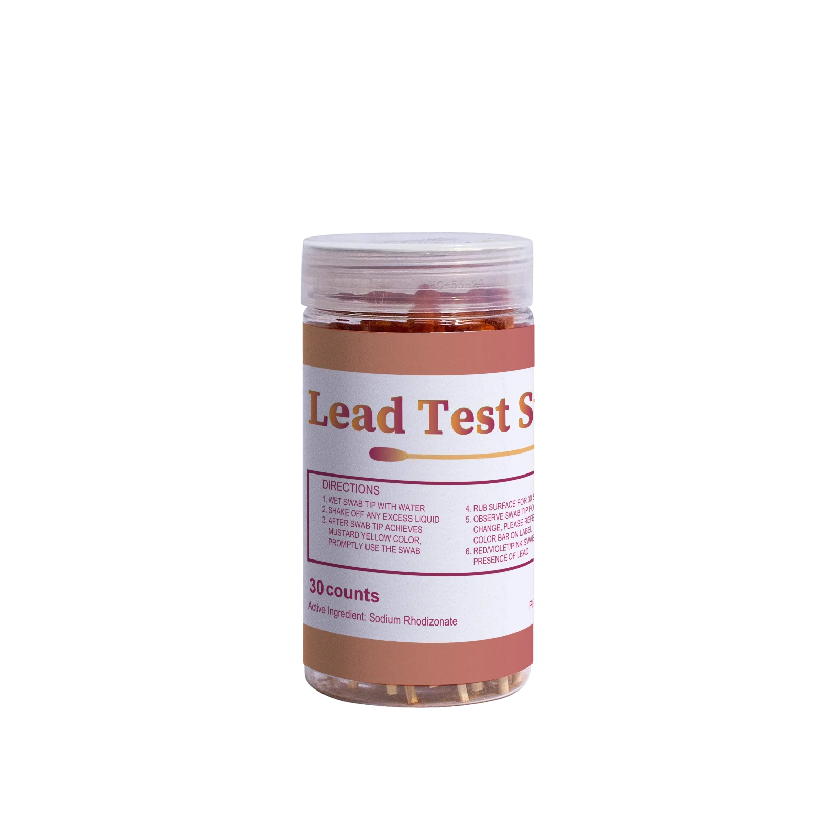 Lead test swabs fast test toy and furniture surface lead