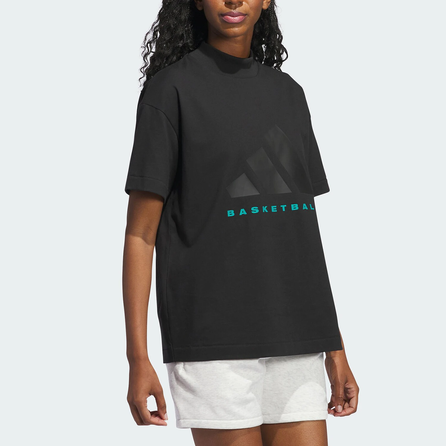Adidas genuine new unisex printed simple short sleeved T-shirt JN6073
