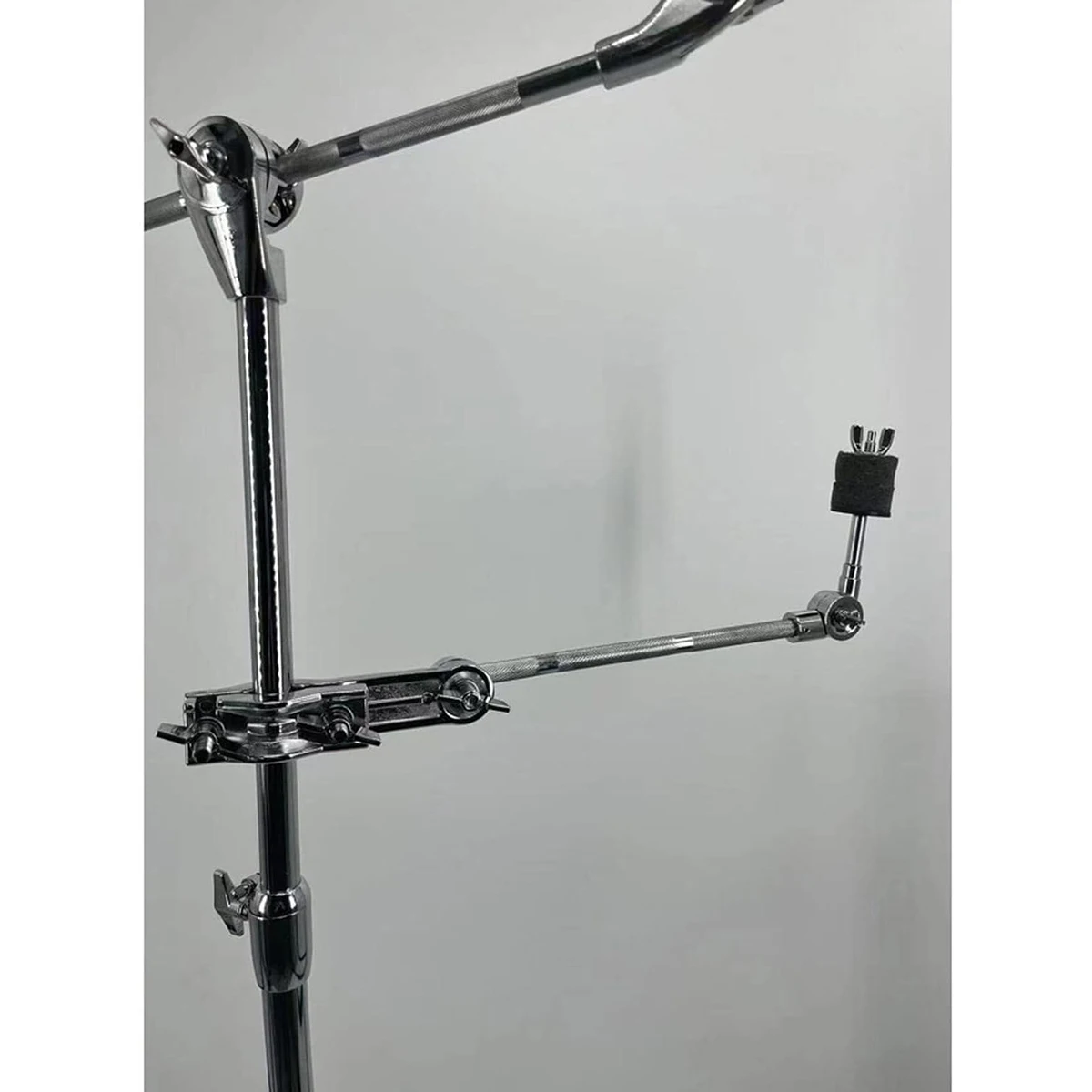 Drum Stand Clamp Practice Tool Snare Drum Percussion Instruments Parts Drum Set Clamp Cymbal Extension Stand