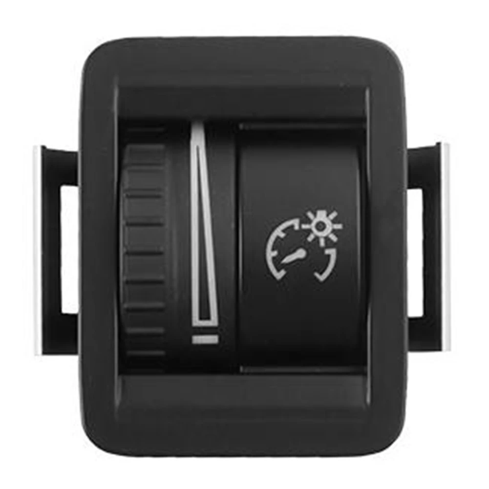Black Car Lighting Control For Sharan OE Reference Plastic Material Compatible With CC Direct Replacement Part