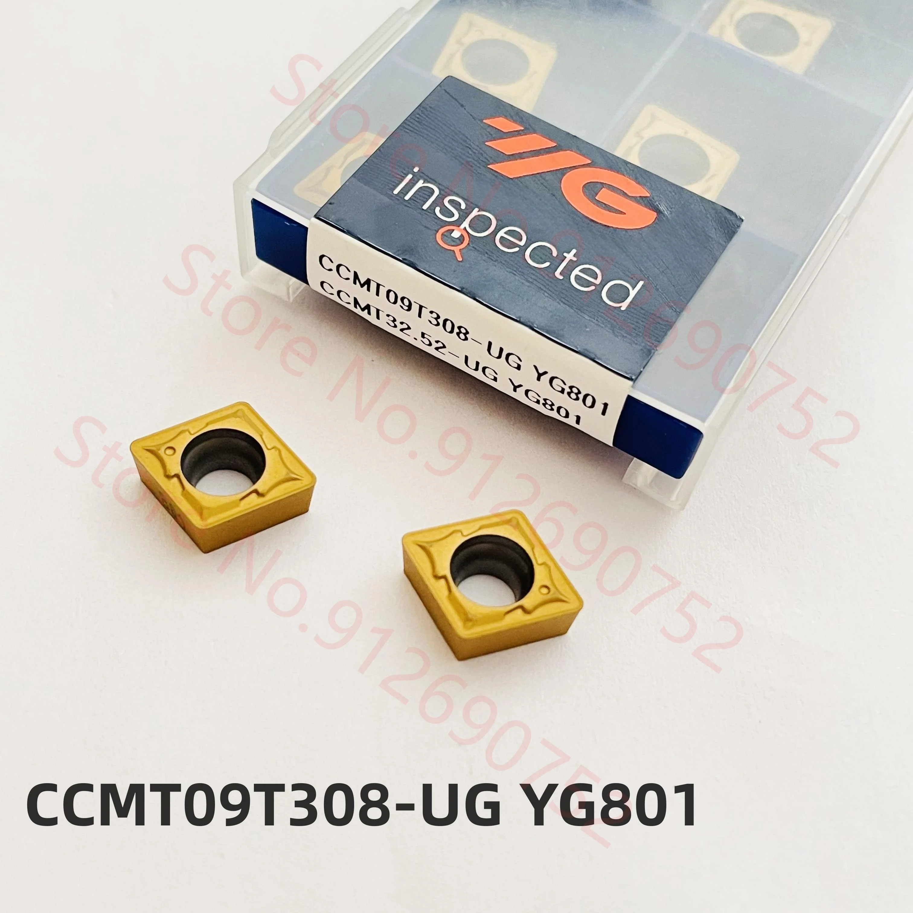 YG-1 CCMT060204 CCMT060208 CCMT09T304 CCMT09T308 CCMT120408-UG YG801 Carbide Insert CCMT Inserts