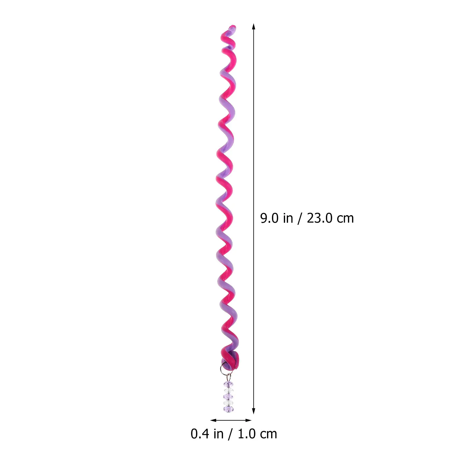 42Pcs Colorful Hair Braiding Tools Spiral Elastic Braiders for Girls Kids Fast Styling Lightweight Shiny Zircon Hair Jewelry