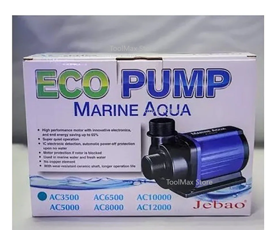 

Водяной насос Jebao AC-3500, AC-5000, AC-6500, AC-8000, AC-10000 с переменной частотой вращения, бесшумный и энергосберегающий.