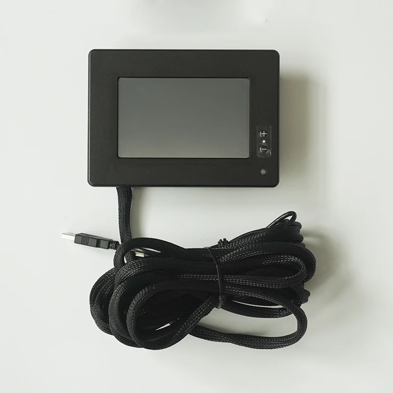 Full Waterproof Metal case Display HD Input 5 inches lcd touch screen panel DC 12 volts industrial monitor