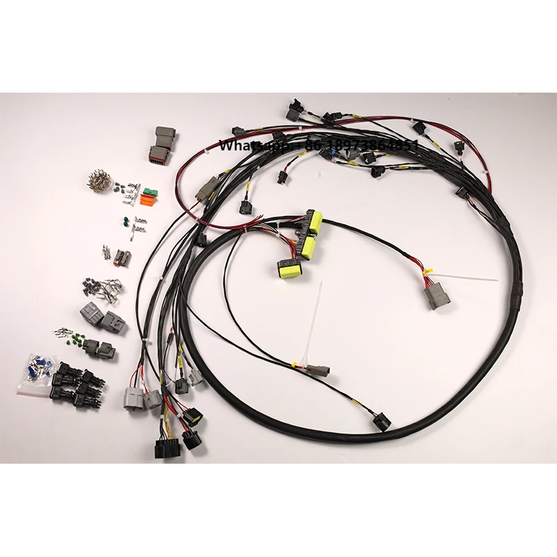 

2jz 2jzge 2jzgte 2jz Gte Engine High Performance Wiring Harness for AEM Haltech Fueltech Link Ecu