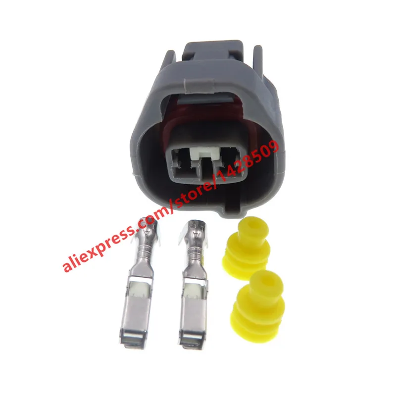 1 Set 2 Pin Car Right Slot Wiring Harness Electric Socket 6189-0264 90980-11149 Auto Waterproof Plastic Housing Connector