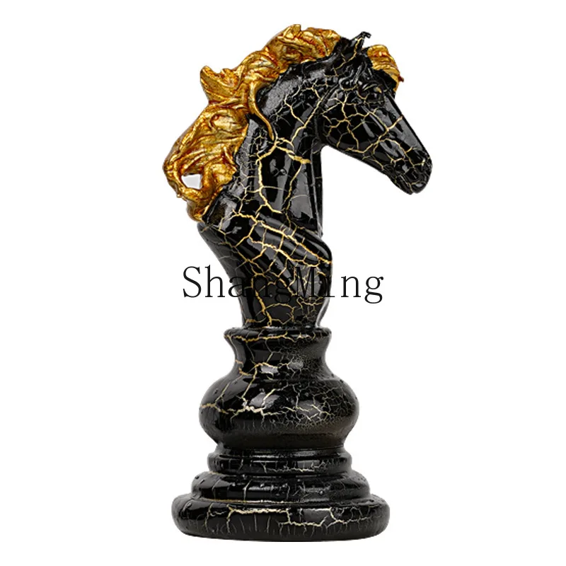 

PYH hot-selling chess ornaments, home windows, wine cabinets, desktop decorations, personalized creative resin crafts