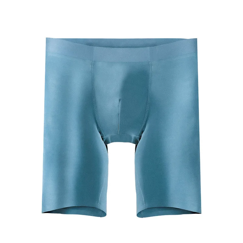 120 Modal Men's underwear Men's Trackless Sport Lengthened anti-wear leg boxers Boys plus size shorts head