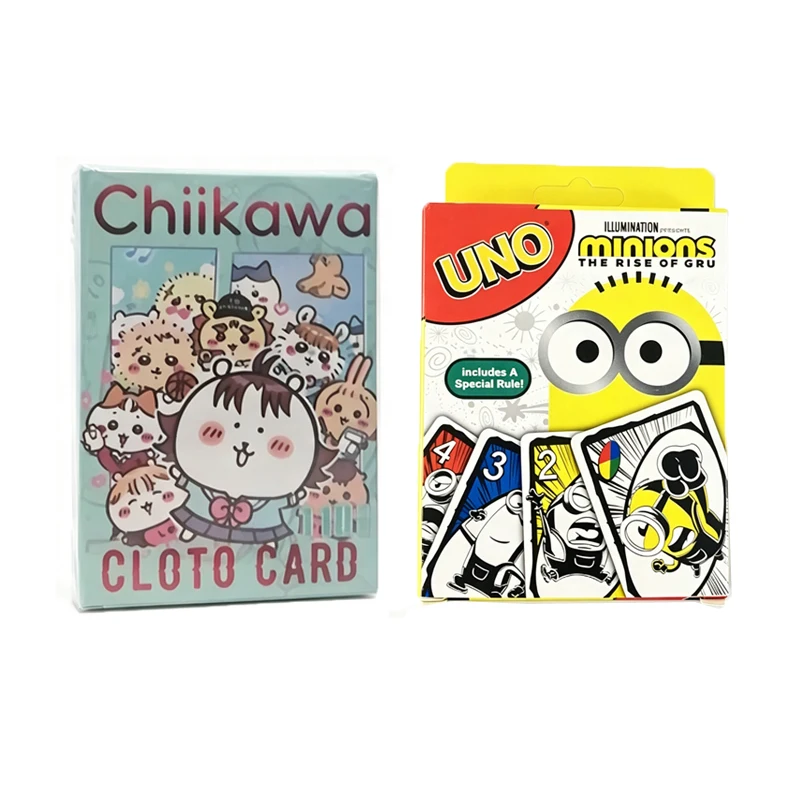 Image of Chiikawa Usagi Kawaii Anime Cartoon Spielkarten mit Niedlichen Motiven für Unterhaltung und Intelligenzspiel