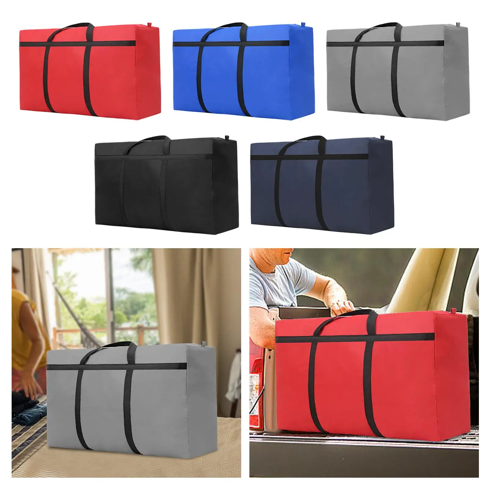 Reisetasche Einkaufstasche große Kapazität Zeug Beutel Behälter Fall halter Camping Aufbewahrung tasche für Reise Fitness studio Picknick Angeln Wandern