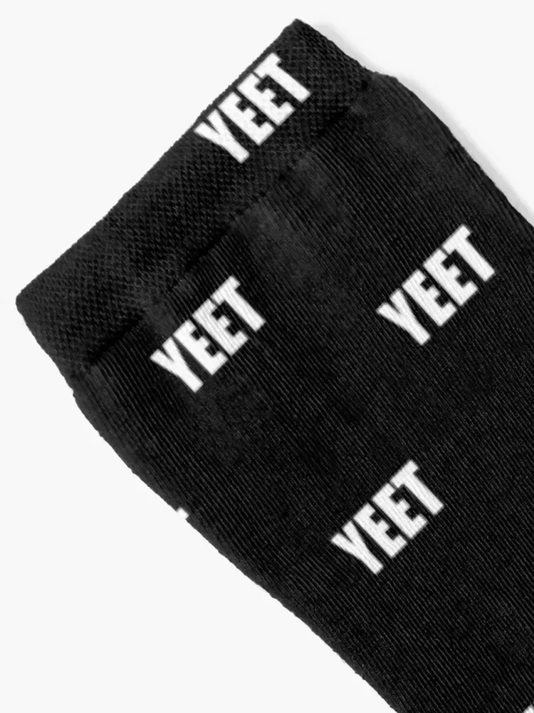 Yeet Meme (Black) Socks funny sock designer gift winter thermal Male Socks Women's