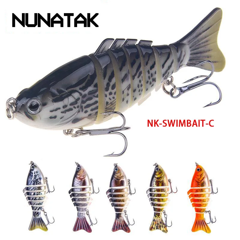NUNATAK Minnow articulado multisección para lubina y lucio - imagen 2