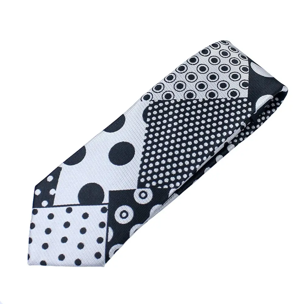 Stanleyy-corbatas con estampado de puntos para hombre, accesorios de disfraz, máscara de película, corbata de cuello, accesorios de traje, ropa de Halloween