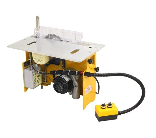 Precision cutting child and mother saw multifunctional multi-angle adjustable woodworking push table saw