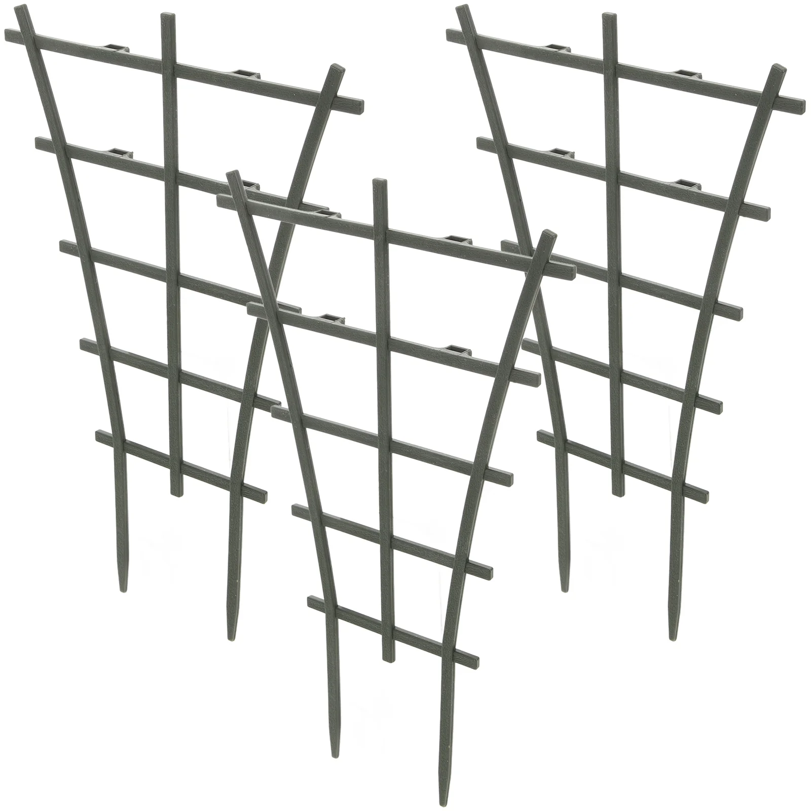 

3Pcs T-shaped Flower Stand for Plants Climbing Support Vegetable Cage Trellis Panel Pot Tomato Support Stake Climbing Rack