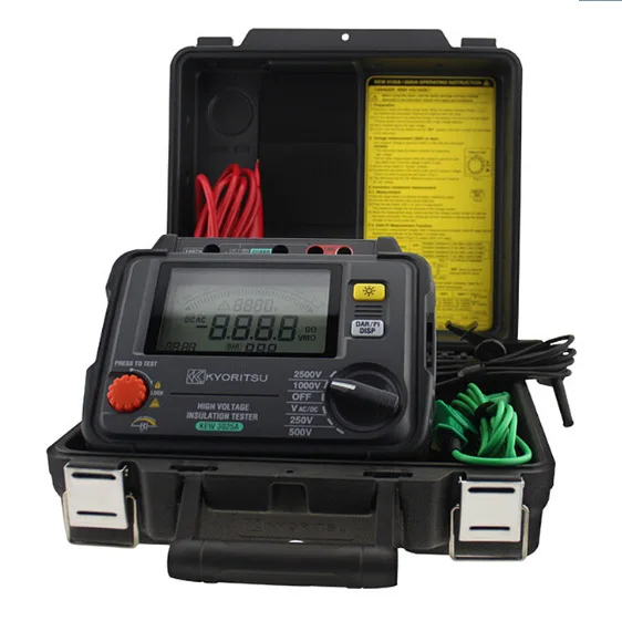 Kyoritsu 3125A Digital High Voltage Insulation Tester, 5 kV