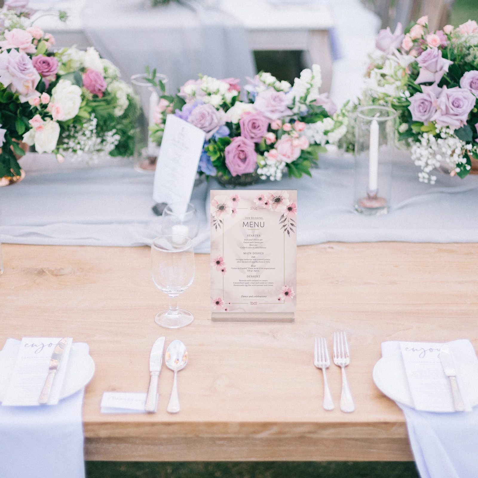 

Table Sign Holder Display Rack The Place Card Holders for Tables Desk