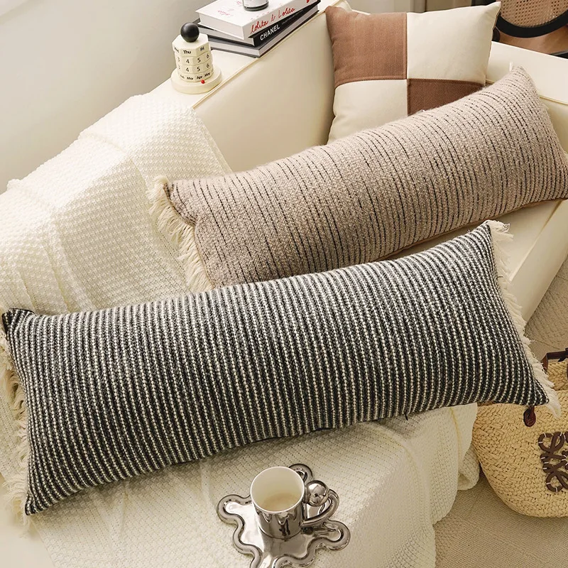 Throw Cushion Cover Stylish and Modern Morocco Light Luxury High-end Fringed Living Room Bedroom Sofa Soft Pillow Case Cover