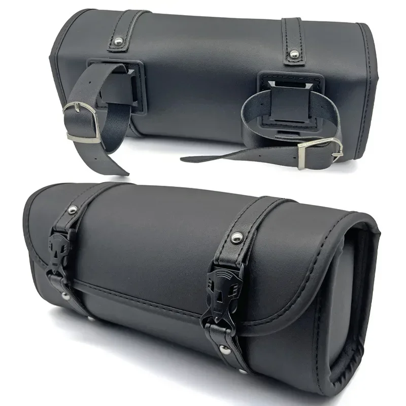 

Vintage-Style Cruiser Motorcycle Front Bag – Waterproof Synthetic Leather, Durable