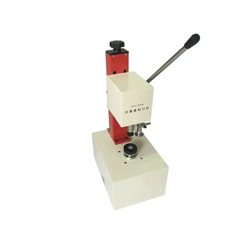 Oral liquid sealing machine vial locking cap machine aluminum cap pressing machine sealing machine packaging equipment