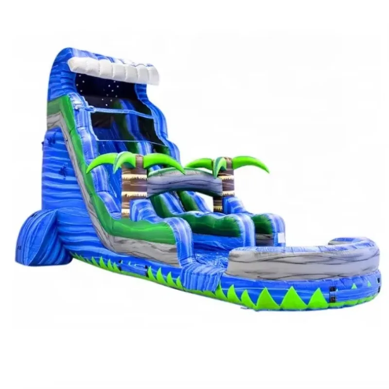 

Giant Inflatable Slide Bounce House Water Slide Water Inflatable Park