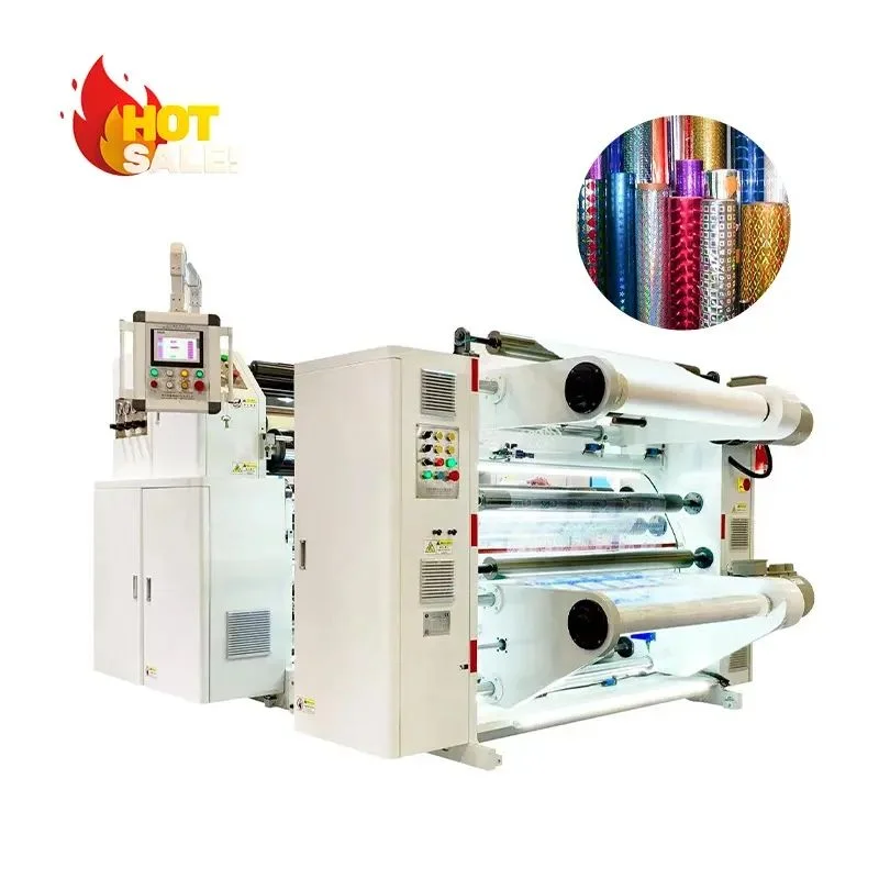 Automatic Holographic Sticker Printer Printing Machine Colorful Hologram Embosser Embossing Machine