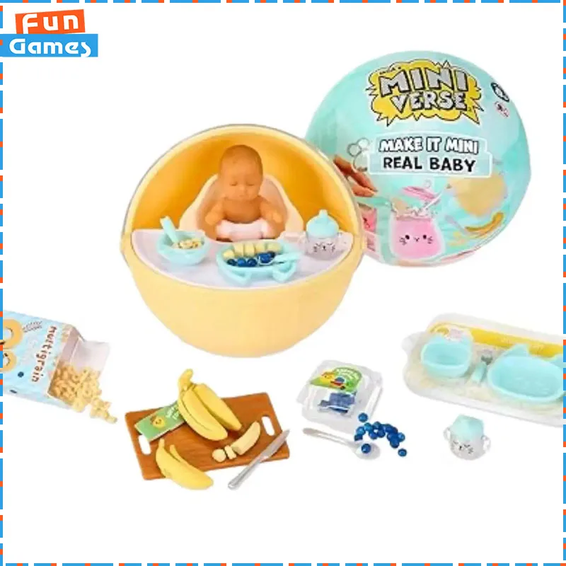 

Новый MGA Miniverse Mini Blind Ball Toys Хэллоуин Еда Play House Toy Limited Mini Mystery Box Украшение Пользовательские игрушки Детский подарок