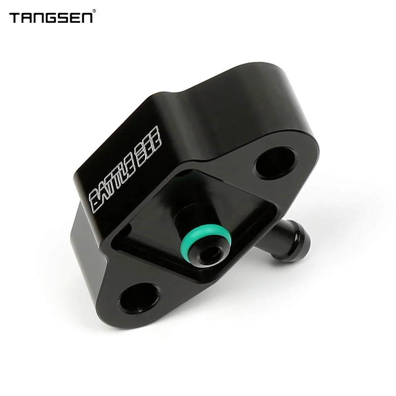 Aluminum Alloy Turbo Boost Tap Vacuum Adapter For BMW N20 2.0T N55 3.0T Engine Boost Sensor Gauge