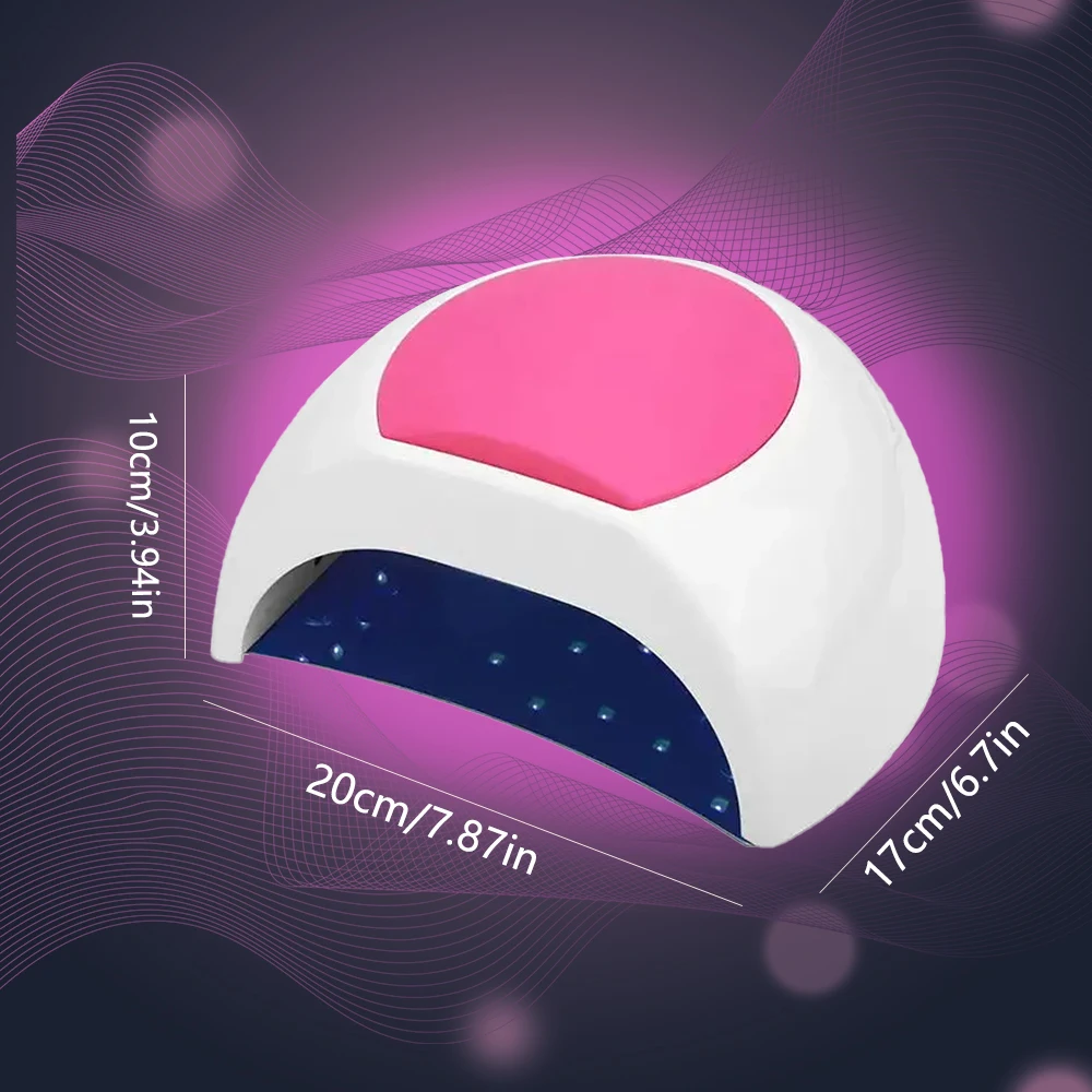 YIKOOLIN Sun2C UV Nagellampe 48W Gel Nagellack Trockner Pediküre Licht Maniküre Lampe Nail Art Gel Trockner Maschine Nagel LED Lampe nicht Schwarz