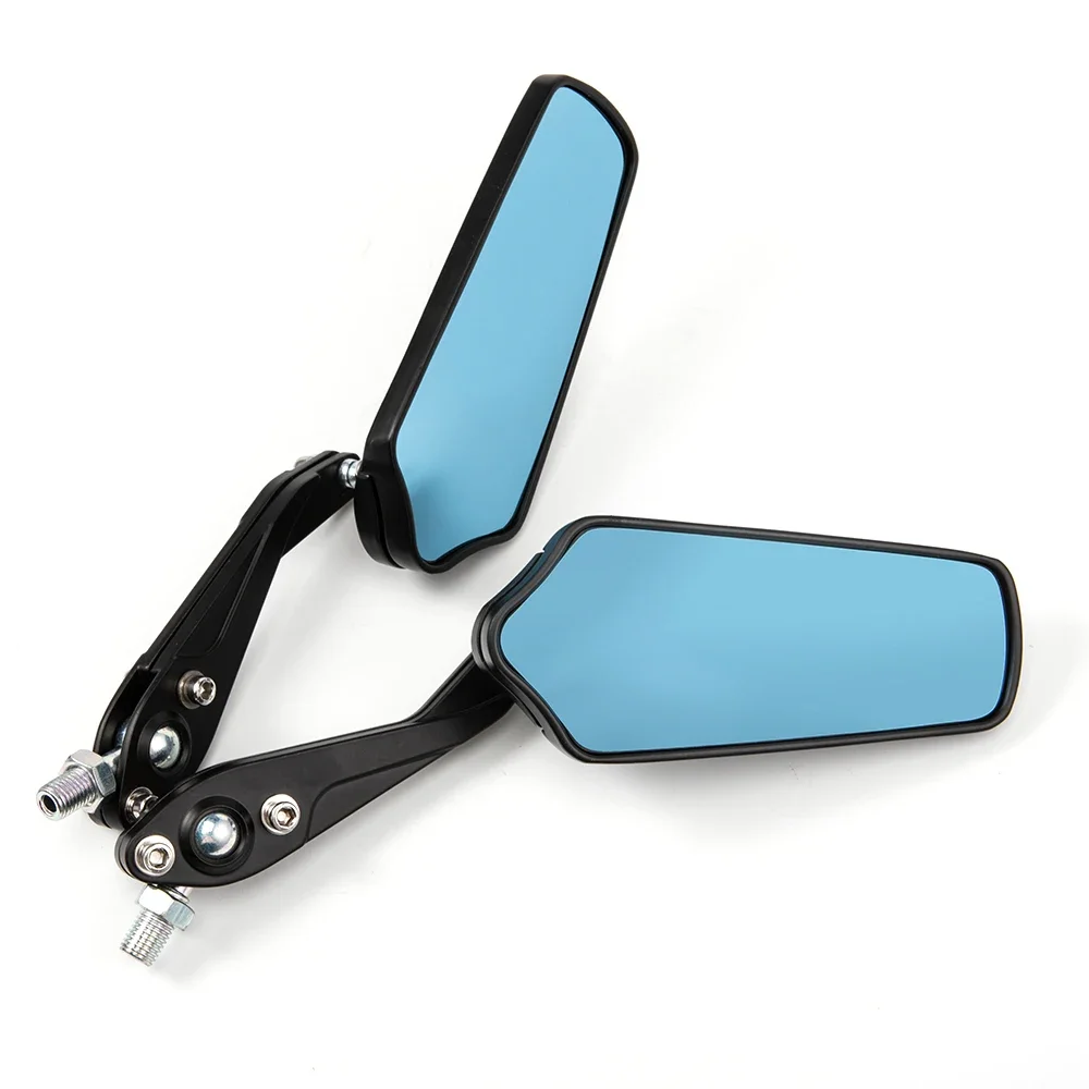 

For Honda Yamaha Suzuki Kawasaki Cafe Racer Off-road Scooter 8mm/10mm Motorcycle Rearview Mirrors Side Mirror Adjustable Mirror