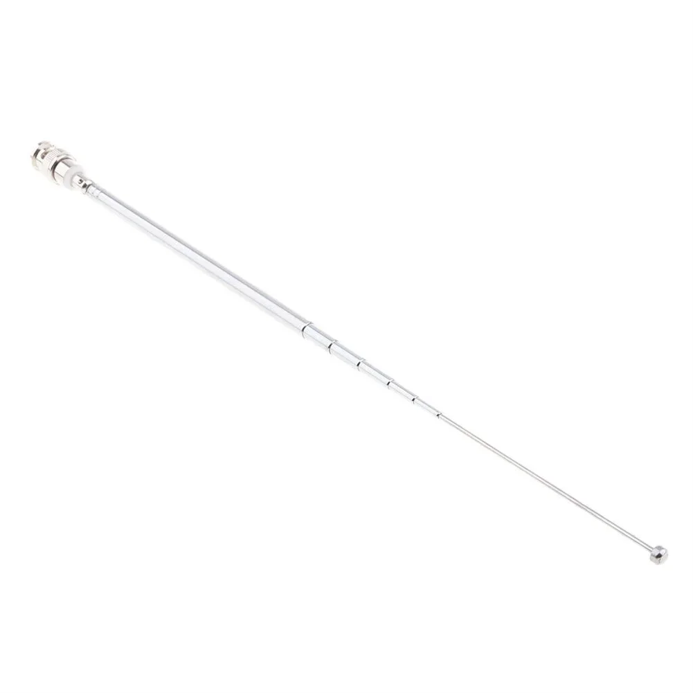 2x 7 Section Telescopic Antenna With /BNC Connector For Portable Radio Scanner FM RADIO ANTENNA - Perfect Antenna For FM Radio