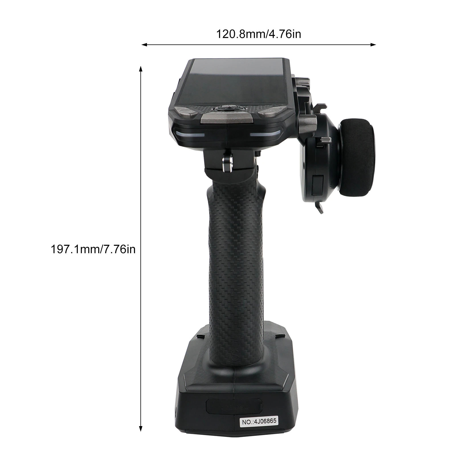 2.4GHz 11CH Remote Control 3.5 Inch  Screen Dual Antenna Transmitter with Receiver Set for RC Car Boat Transmitter Receiver