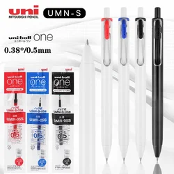 Japan UNI Uniball One Gel Pens set UMN-S-38/05 Black Technology Water Pen Student Supplies Black Pen 0.5/0.38 Stationery