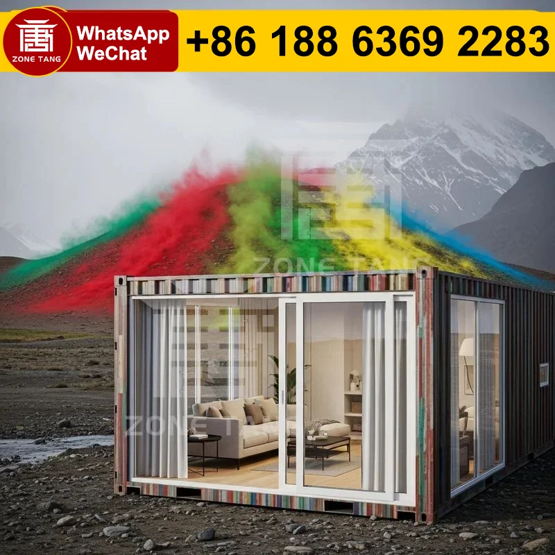 

Mobile Prefab House Eco-Friendliness Prefabricated Home Low-Cost Hot Sale Manufactured Tiny Homes Luxury Modern Factory Custom