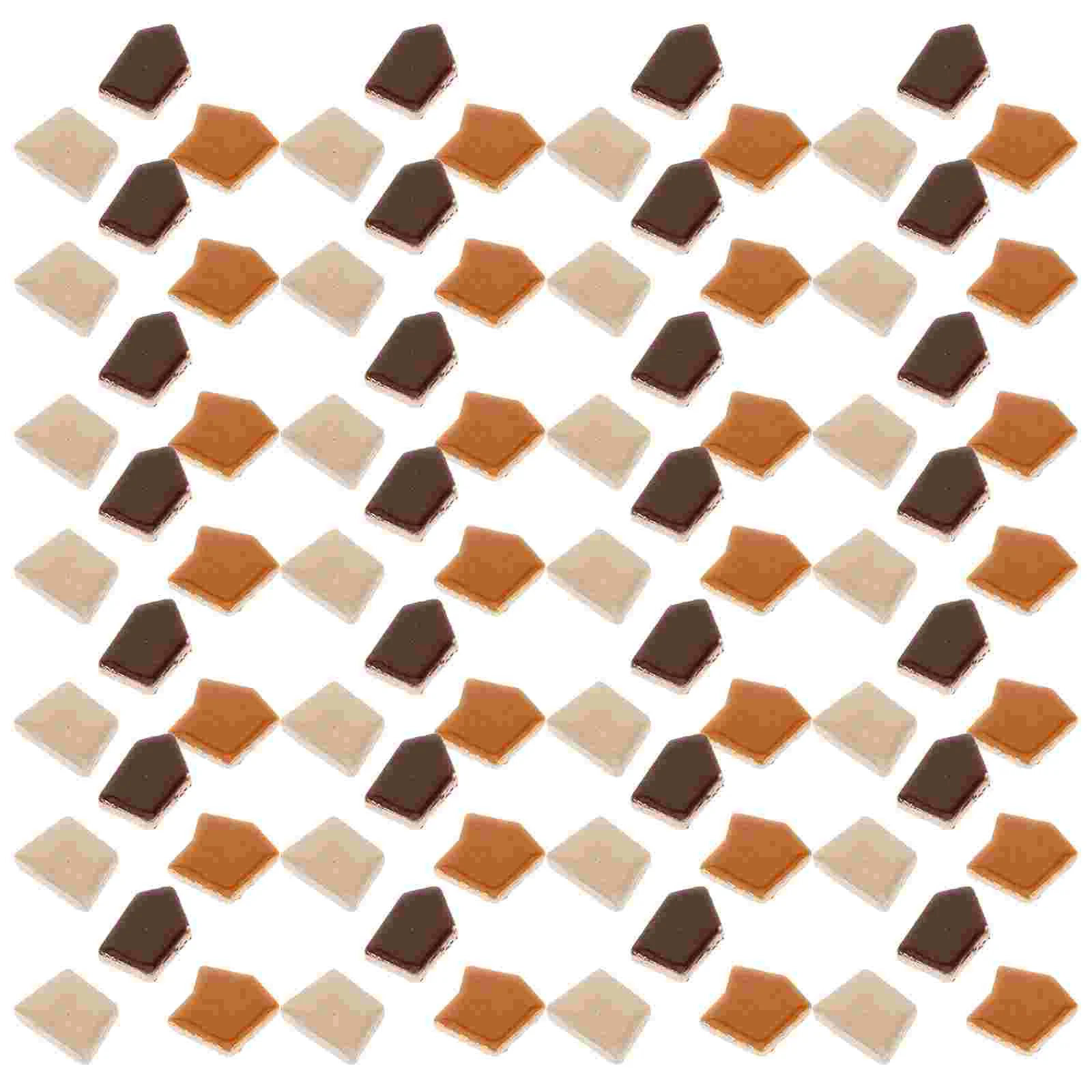 Mosaic Ceramic Pieces Tiles Mosaic/Mosaic Scattered Flat Ceramics Supplies for Craft Projects