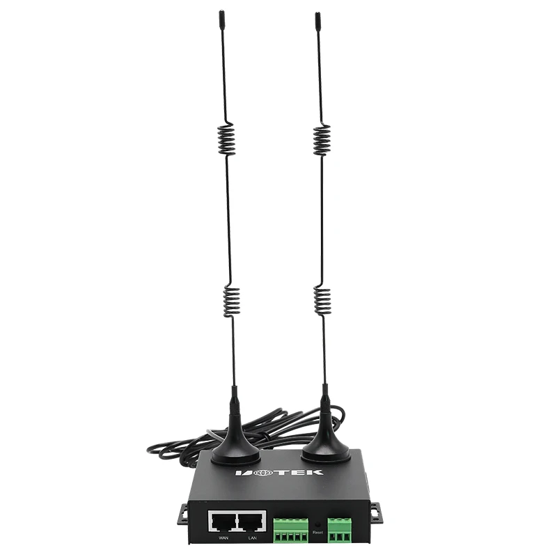 Industrial Wifi Router Wireless 300mbps 4g Router With Sim Card Slot for Industry Automation RS232 485 to Wifi 4G UOTEK R9505