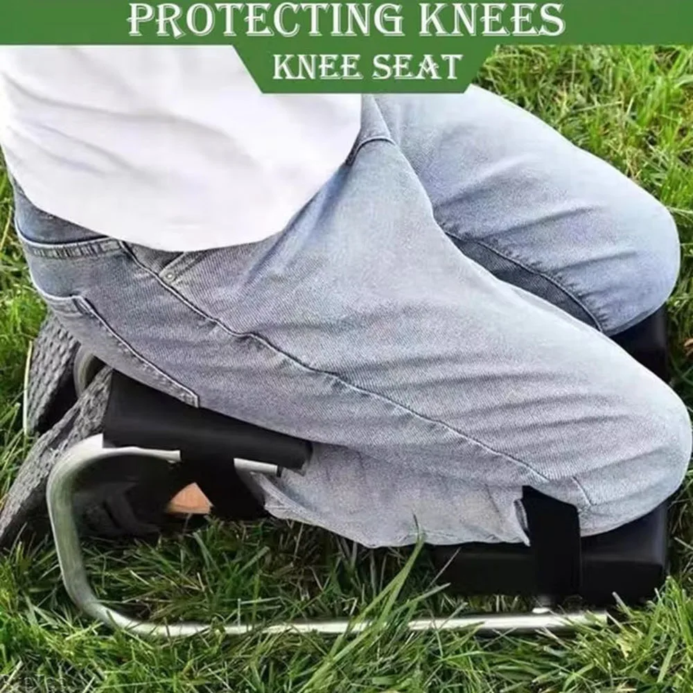 Portable Garden Kneeler Seat Chair Strap on Kneeling Device Knee Seat Leg Brace Labor-Saving Tools for Working Kneeling Tools