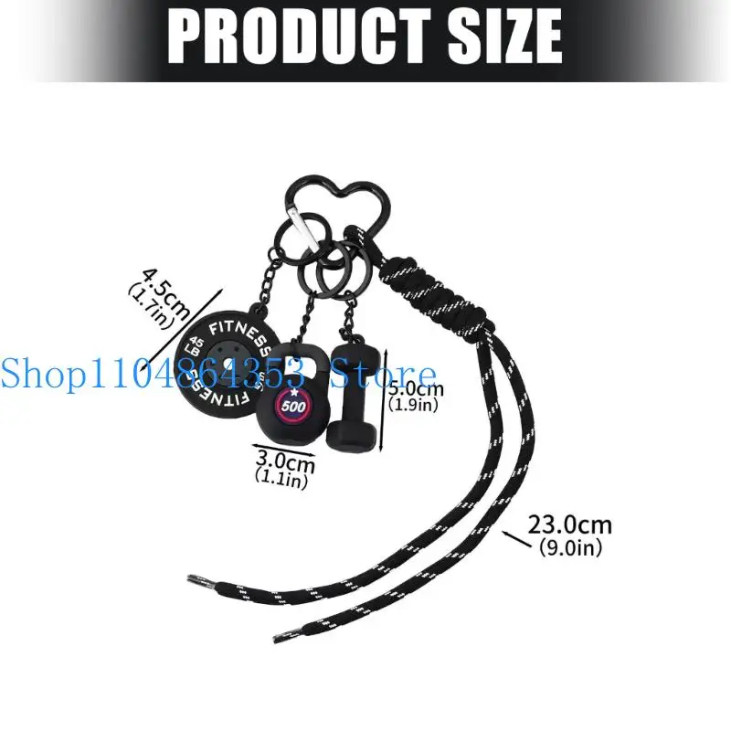 652F Sportlicher wasserdichter Taschenanhänger, modisches Schlüsselanhänger-Accessoire für einen aktiven Lebensstil – Detail 6