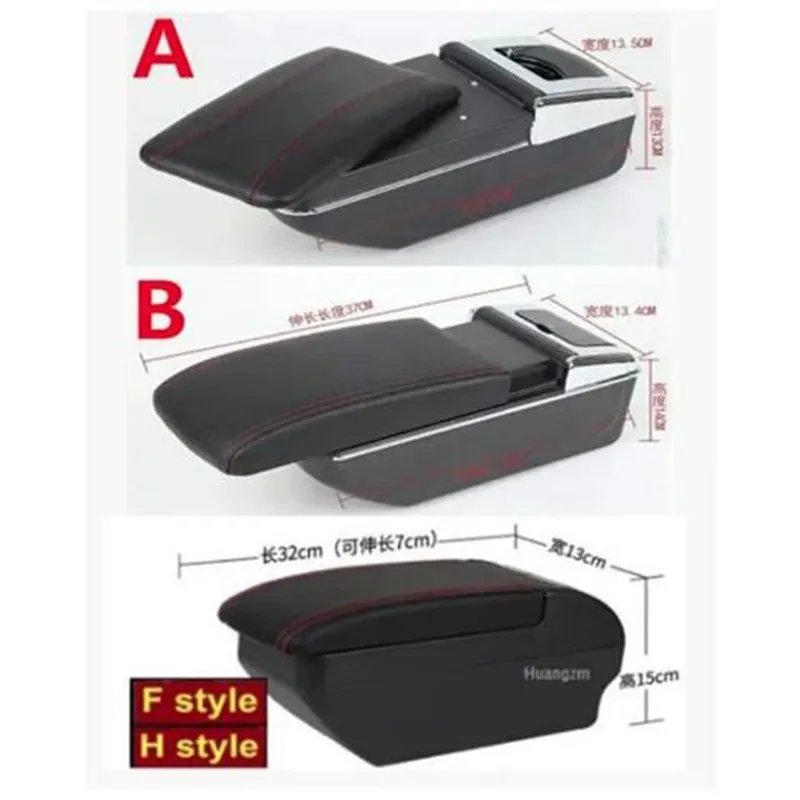 SHAOHAO Accoudoir Voiture Universel Réglable – Console Centrale Confort Avec Rangement & Porte-Gobelets