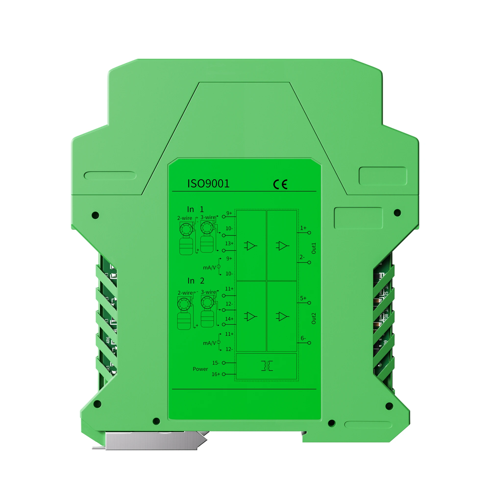 

Analog Signal Isolator 4-20mA 0-10V 0-5V 1-5V Galvanic Signal Transmitter 1 In 3 Out 1 In 4 Out DC24V Signal Isolator