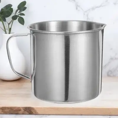 

500ml Stainless Steel Measuring Cup Wear Resistant Lab Beaker Chemistry Lab Equipment Scientific Measuring Pitcher