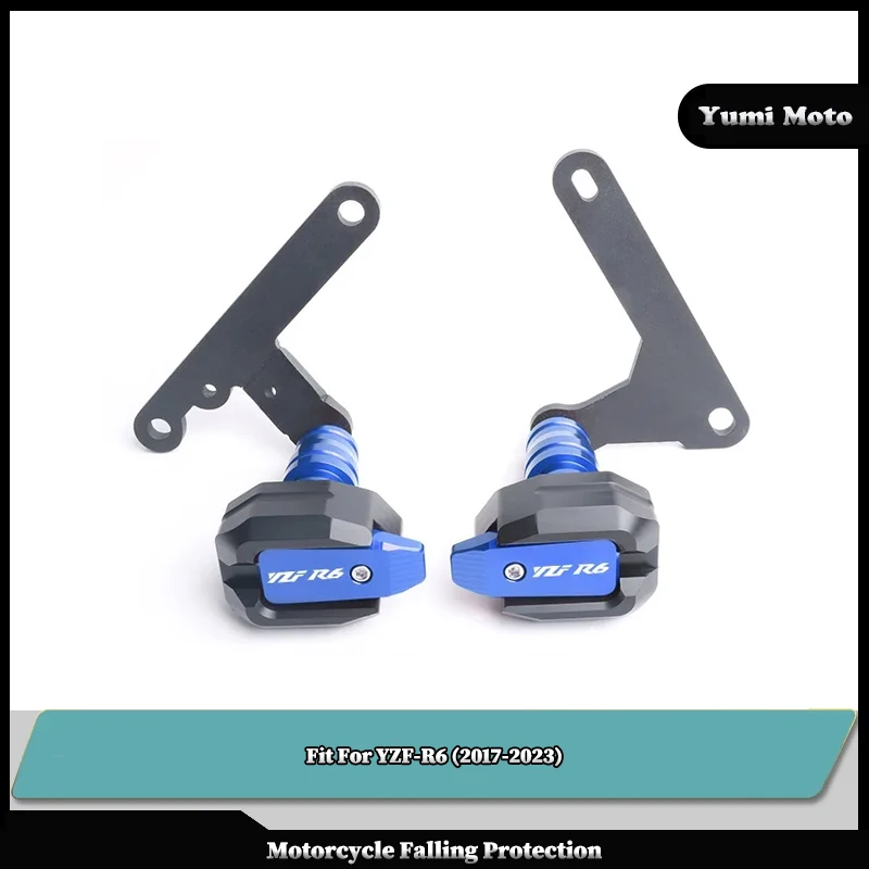 

Motorcycle Falling Protection Frame Slider Fairing Guard Crash Protector Fit For YAMAHA YZF R6 YZF-R6 YZFR6 2017-2023 2022 2021