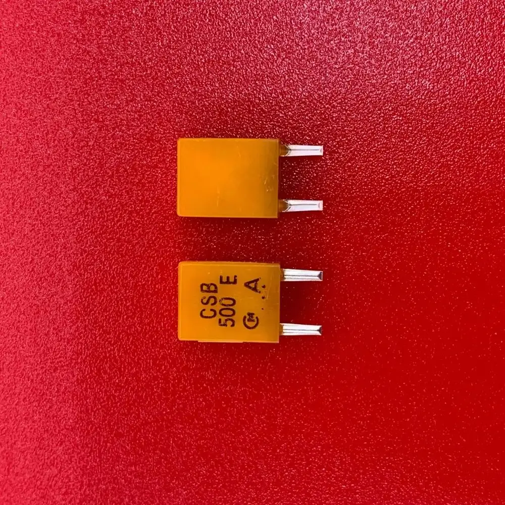50pcs/ ceramic crystal oscillator CSBLA500KEC8-BO CSB500E 500KHZ 500K in-line resonance two feet