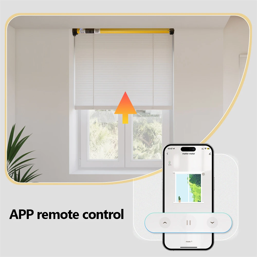 A-OK Tuya zigbee AM35 10/17 الستائر الذكية RF433 محرك أنبوبي ، ل 40 مللي متر/45 مللي متر/47 مللي متر/50 مللي متر أنبوب المتداول مصراع ، عبر أليكسا جوجل المنزل