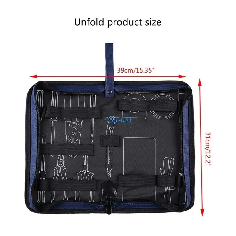 

E15A Small Durable Electrician Portable Bag for Tools, Flashlight
