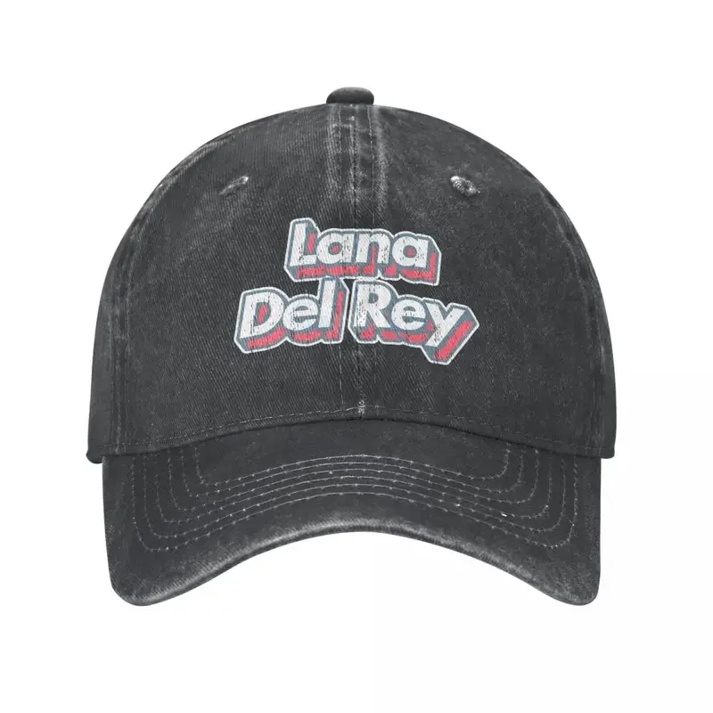 Lana Del Rey Vintage Baseball Caps Classic Distressed Denim Washed Music Snapback Cap Men Women Outdoor Workouts Fit Caps Hat