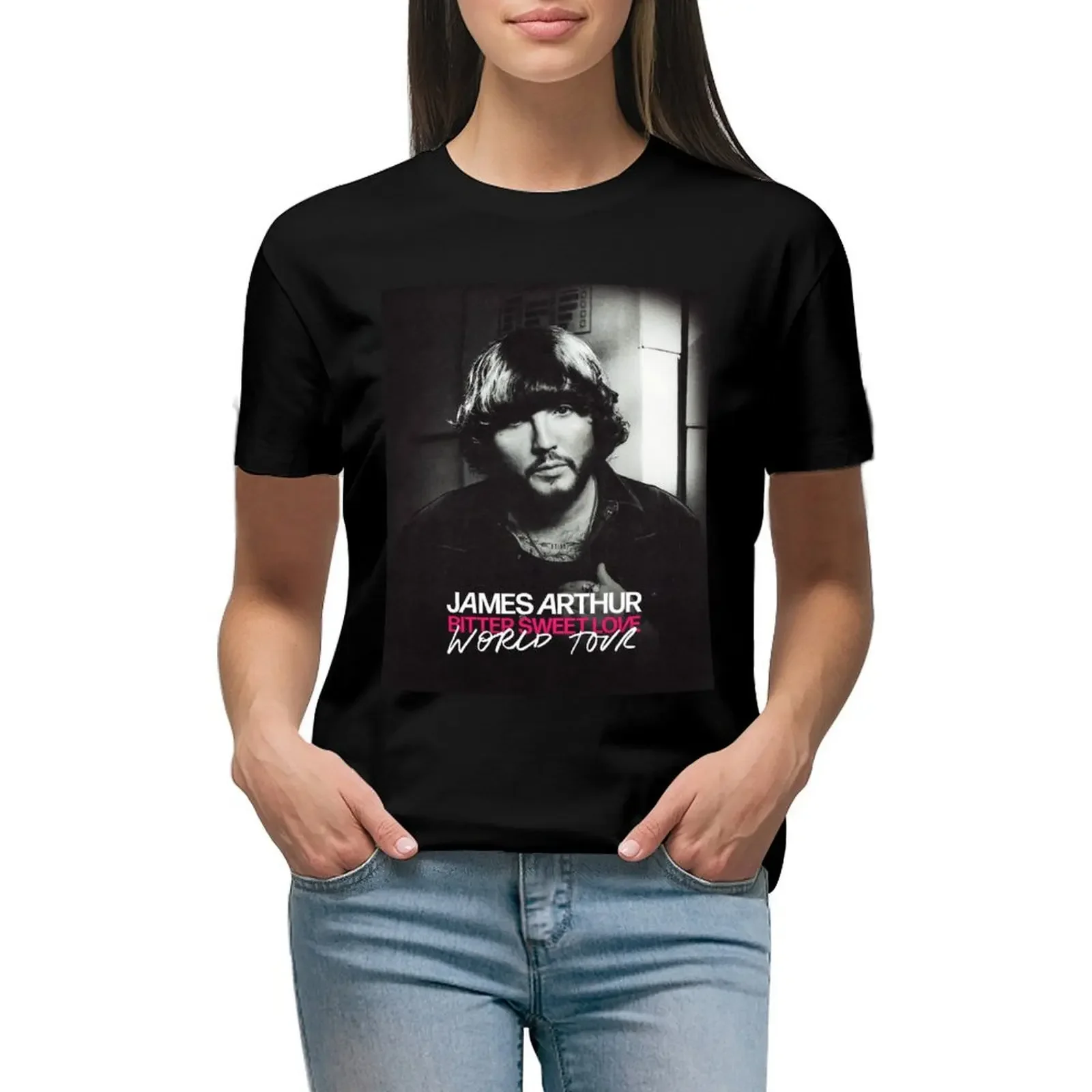 

Sevenjo Show James The You American Tour 2019 T-Shirt vintage clothes quick drying Short sleeve tee summer clothes for Women