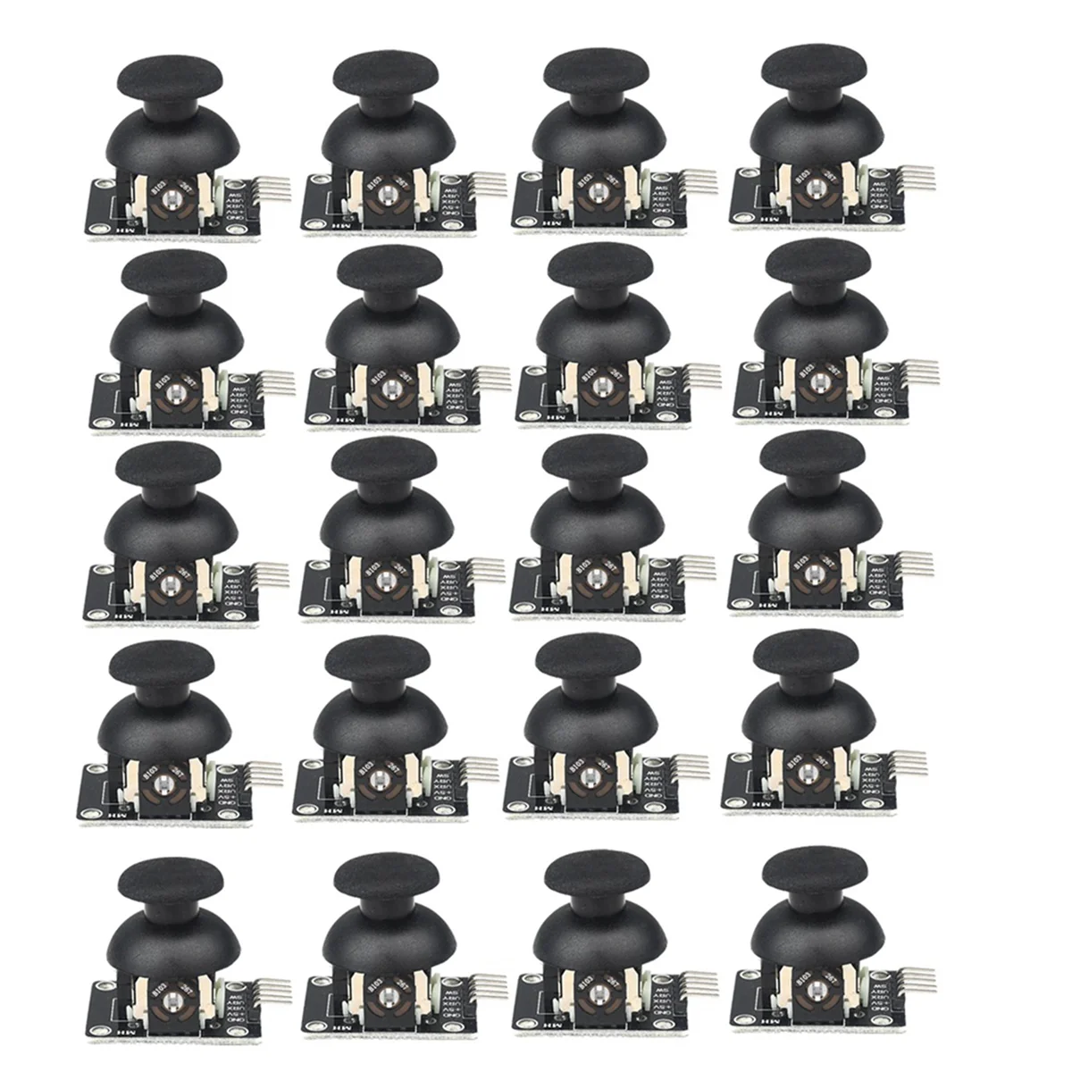 20PCS Joystick Module for Arduino Dual-Axis XY Module for PS2 Joystick Control Lever Sensor Joystick